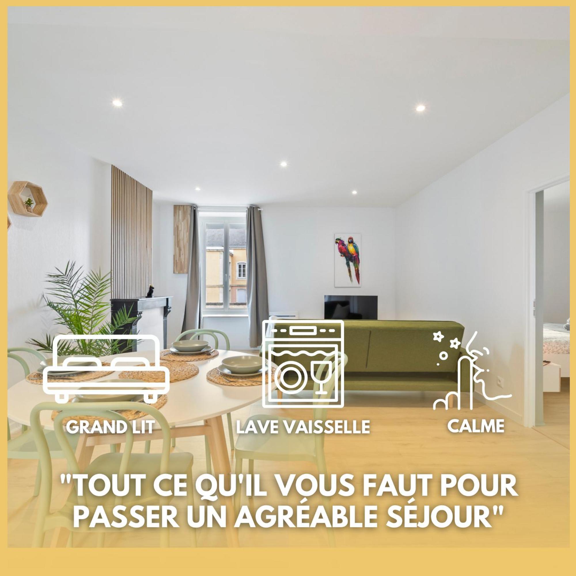 Lion King Appart 65 M2 Tout Inclus Chalon-sur-Saône Exterior foto